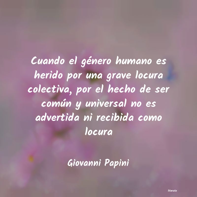 Frases de Giovanni Papini