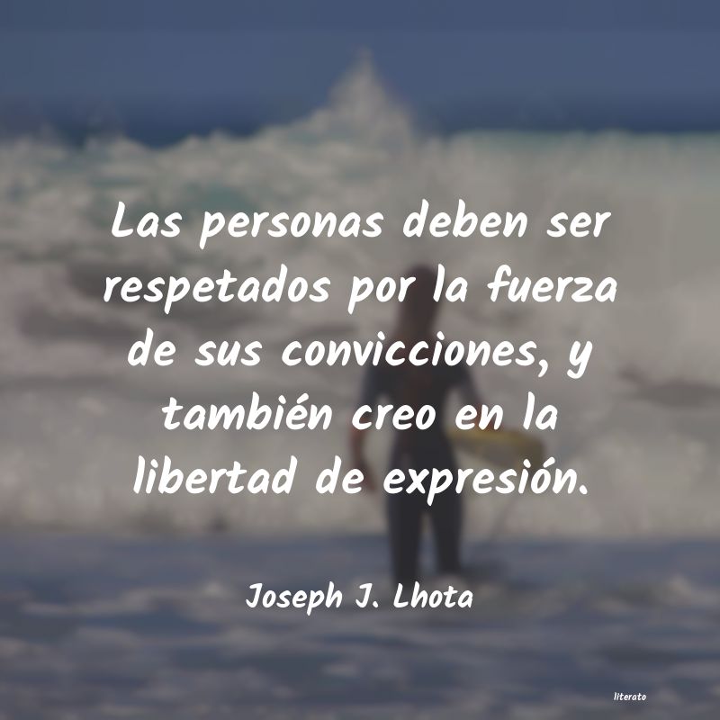 frases de Joseph J. Lhota