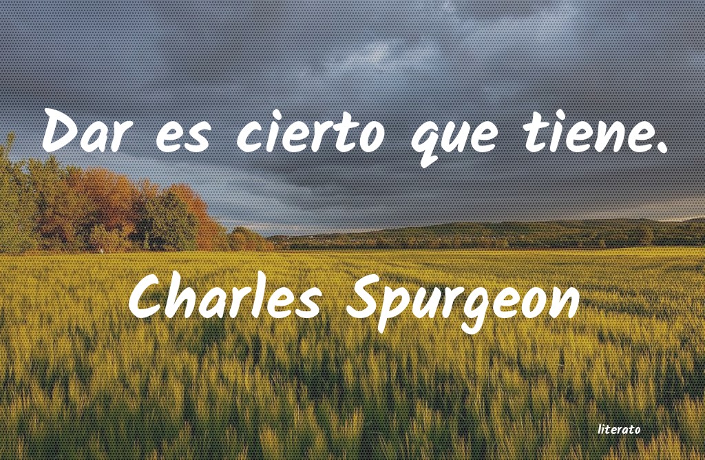 Frases de Charles Spurgeon