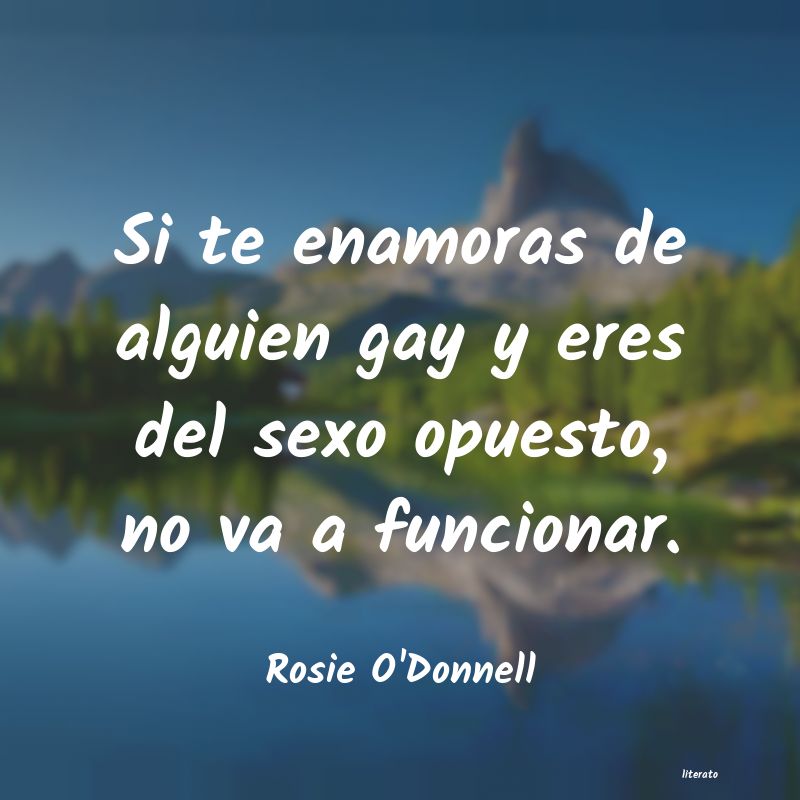 frases de Rosie O'Donnell