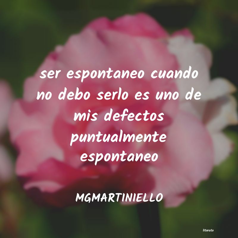 Frases de MGMARTINIELLO