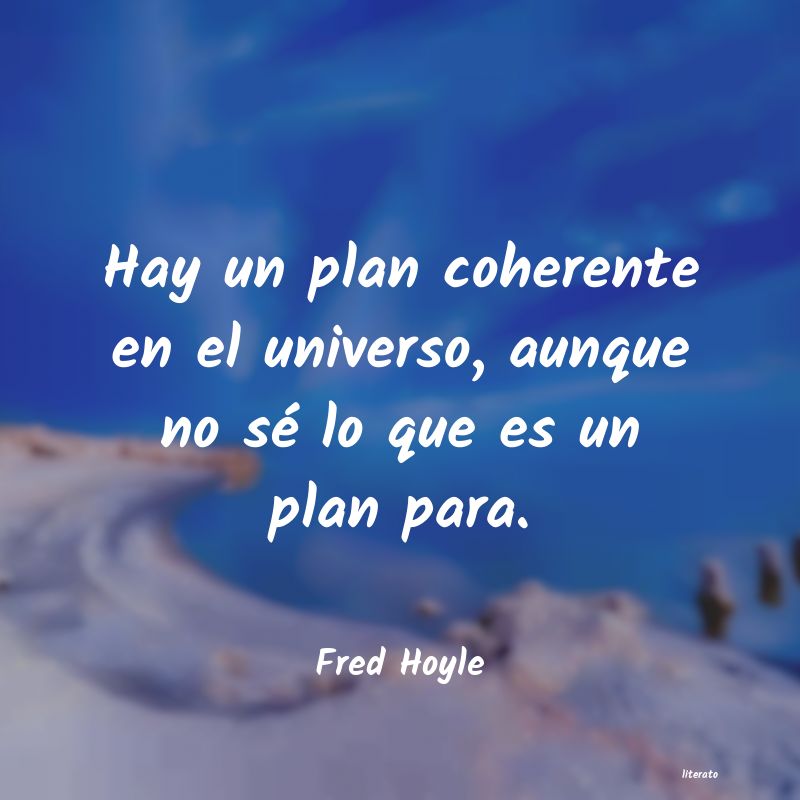 Frases de Fred Hoyle
