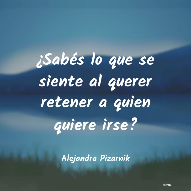 frases de Alejandra Pizarnik