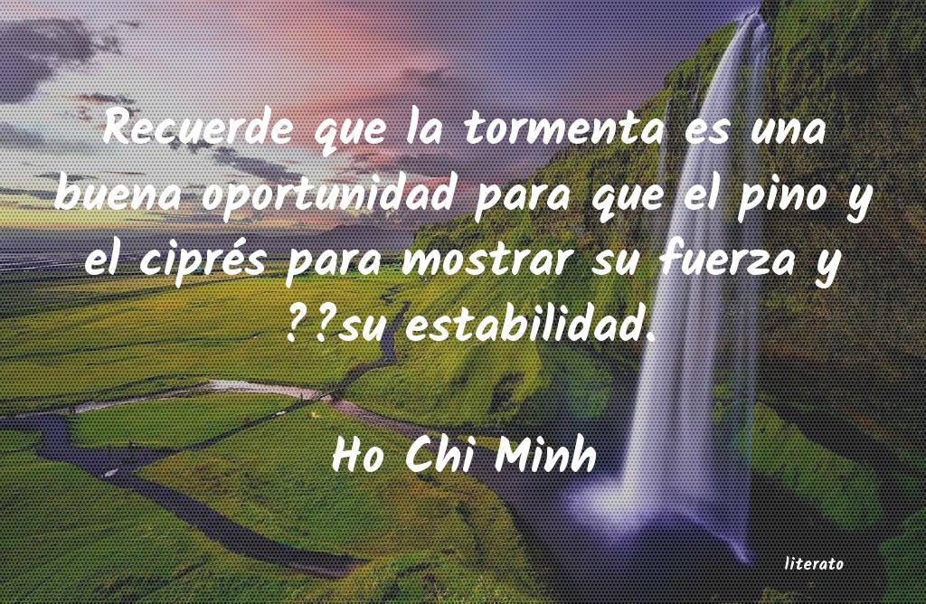 Frases de Ho Chi Minh