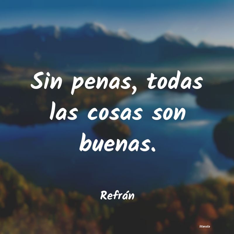 frases de Refrán