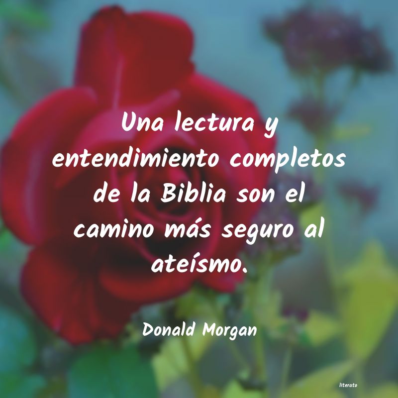 frases de Donald Morgan