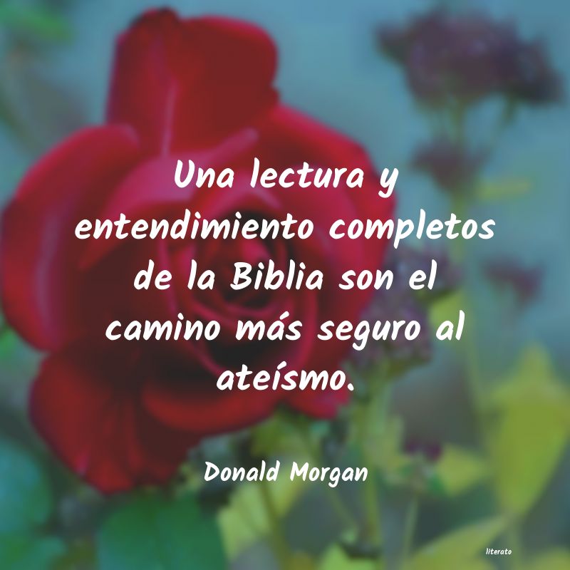 Frases de Donald Morgan