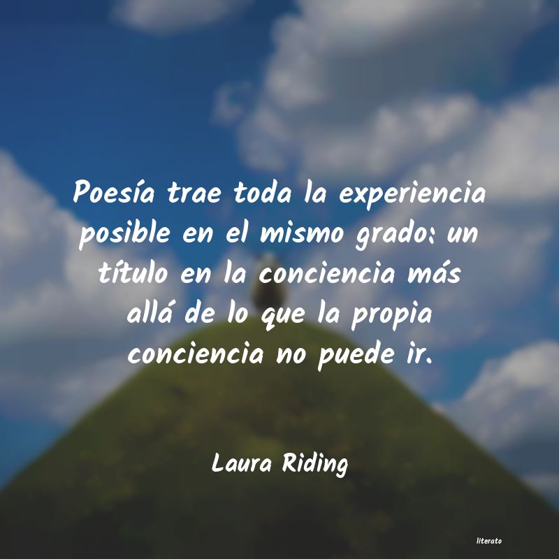 Frases de Laura Riding