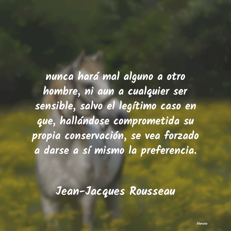 frases de Jean-Jacques Rousseau