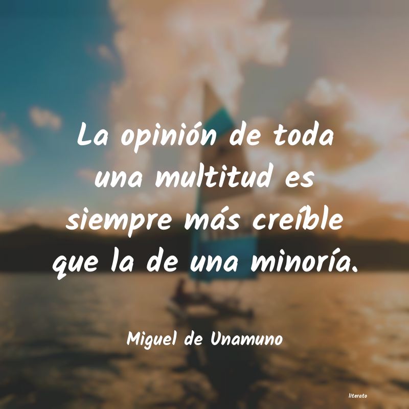 frases de Miguel de Unamuno