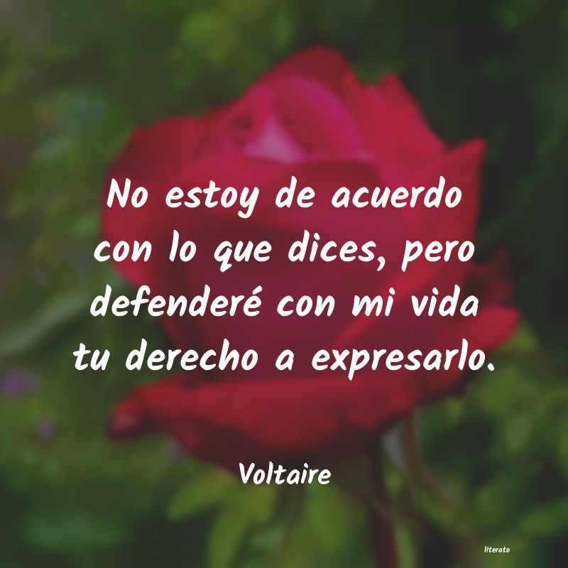 frases de Voltaire