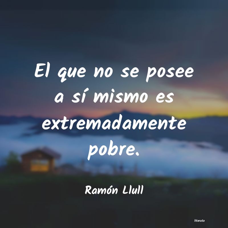 Frases de Ramón Llull