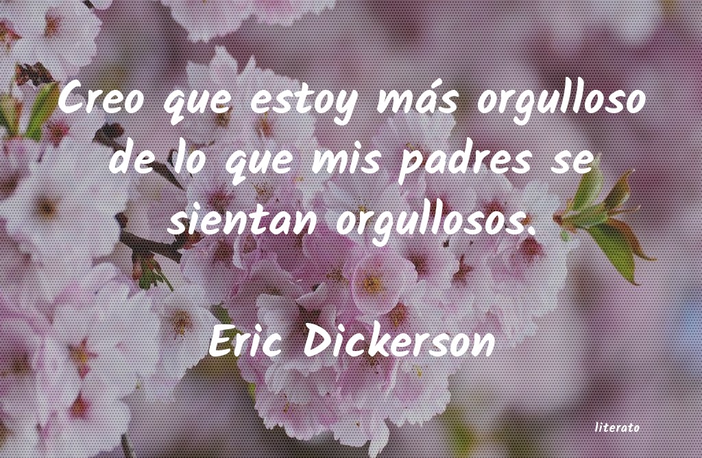 Frases de Eric Dickerson