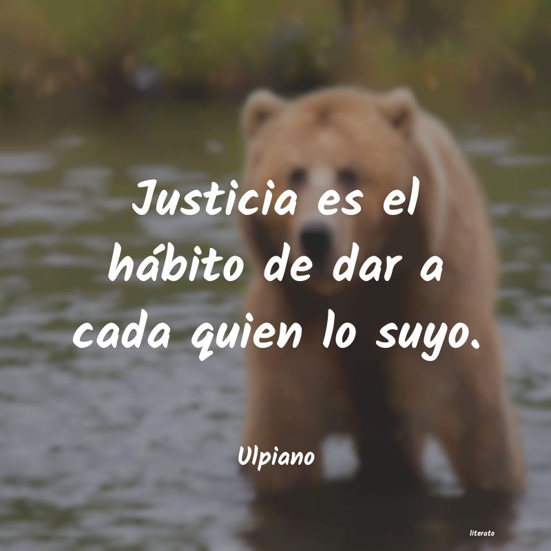 Frases de Ulpiano