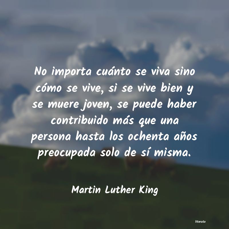 Frases de Martin Luther King