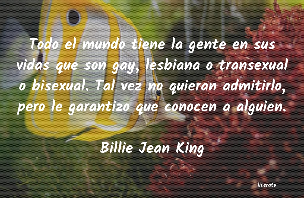 frases de Billie Jean King