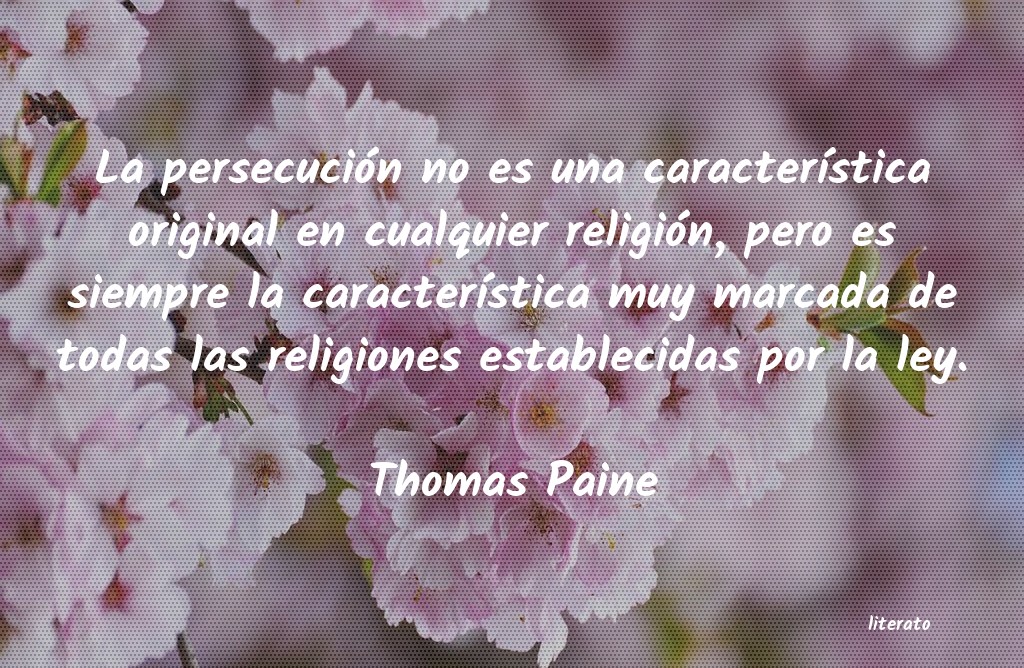 Frases de Thomas Paine