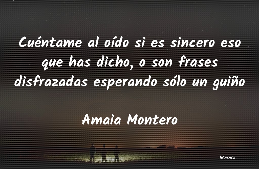 Frases de Amaia Montero