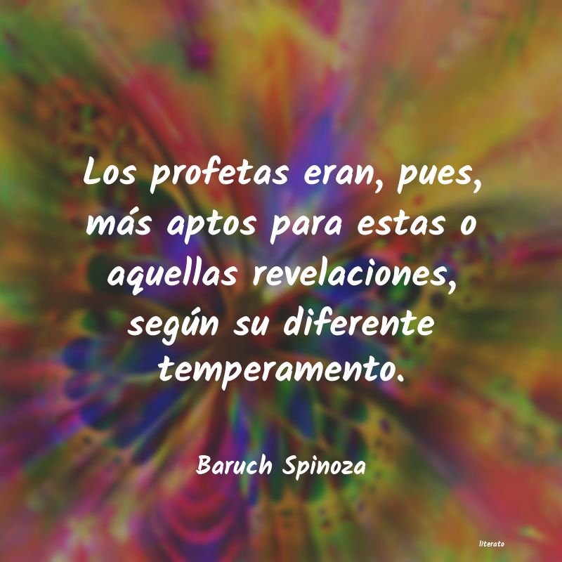 Frases de Baruch Spinoza