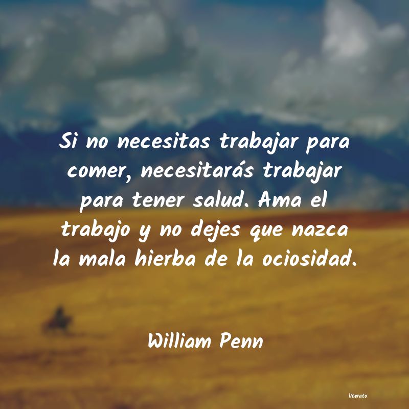 Frases de William Penn