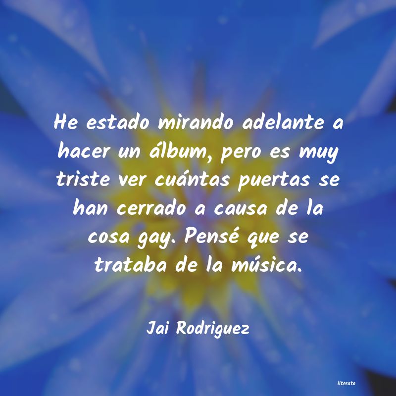 frases de Jai Rodriguez