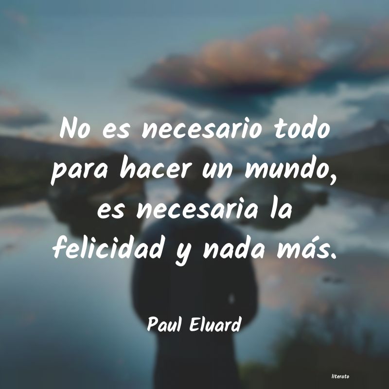 Frases de Paul Eluard