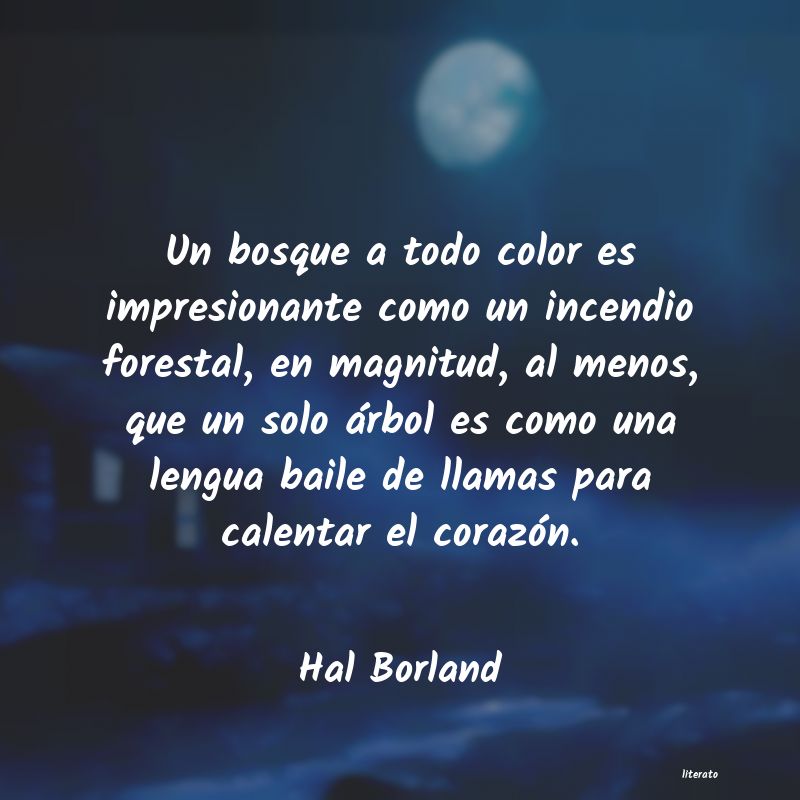 Frases de Hal Borland