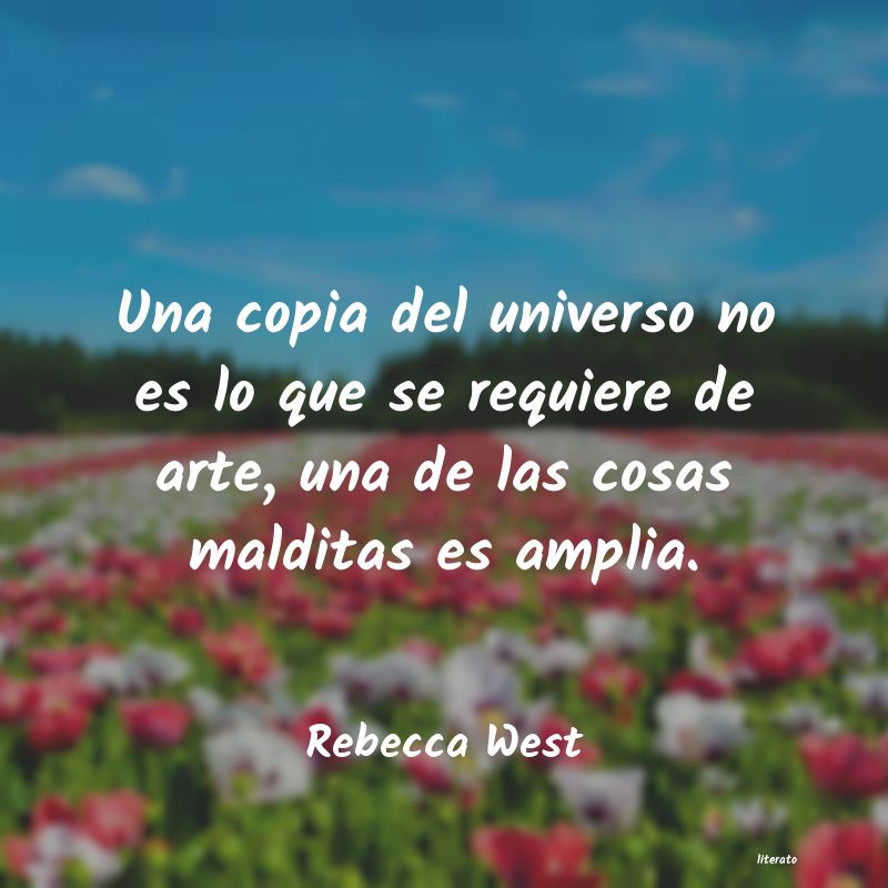 frases de Rebecca West