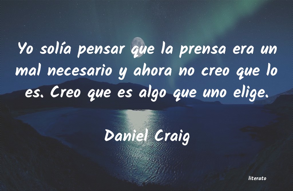 Frases de Daniel Craig