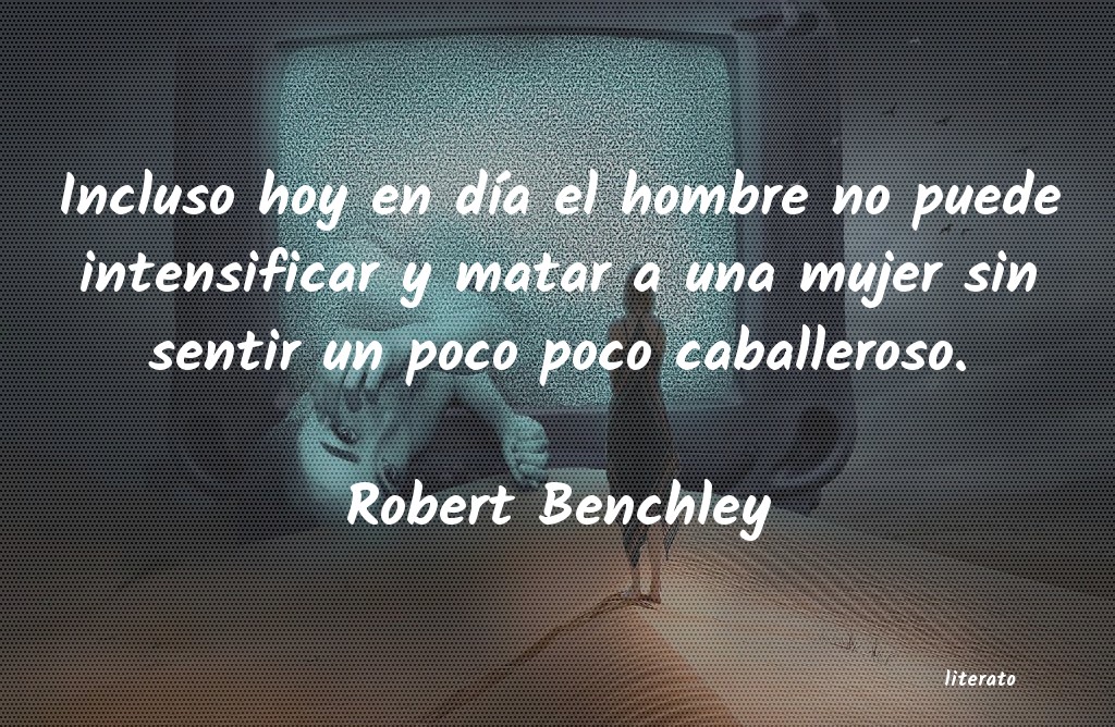 frases de Robert Benchley