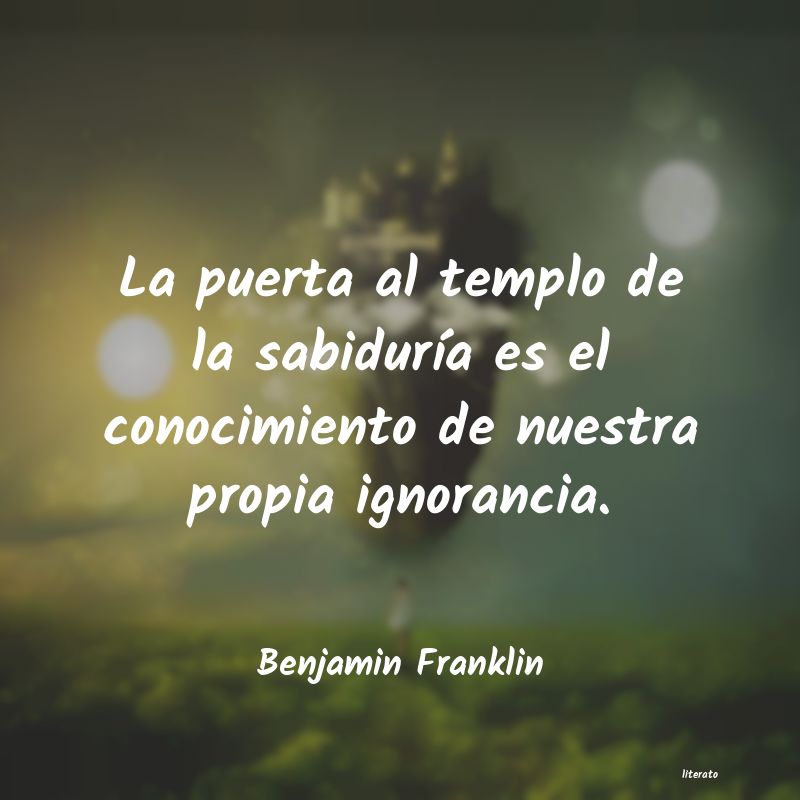 importancia benjamin franklin