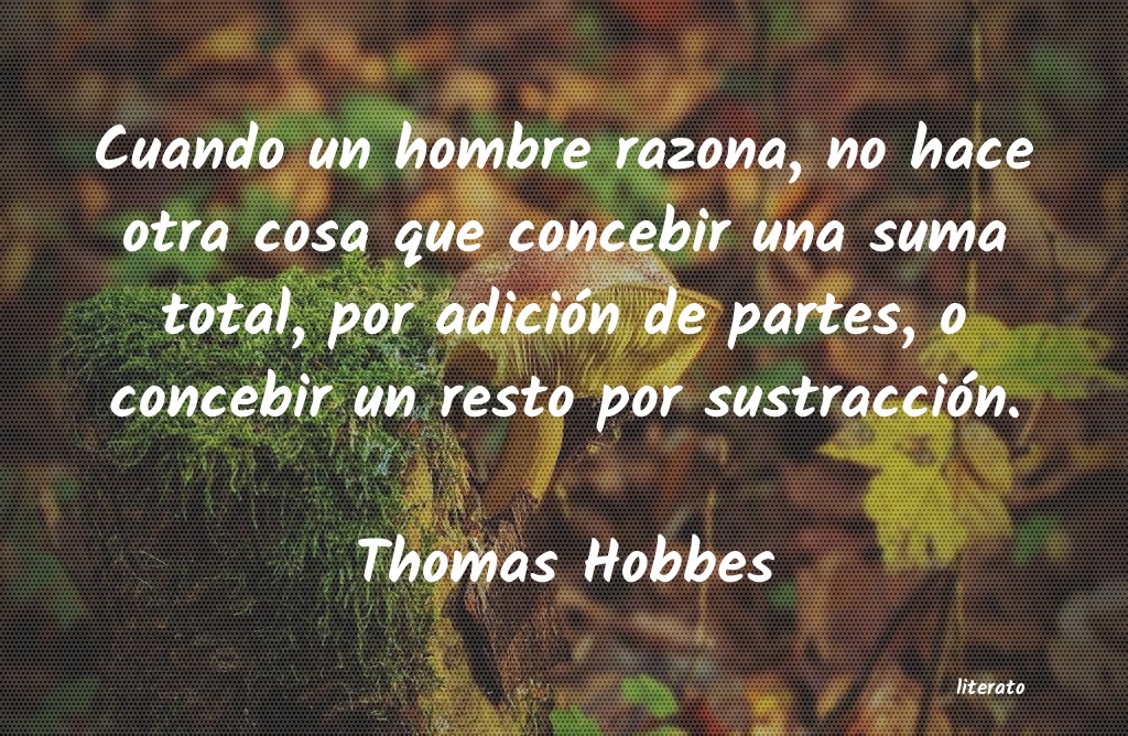 Frases de Thomas Hobbes