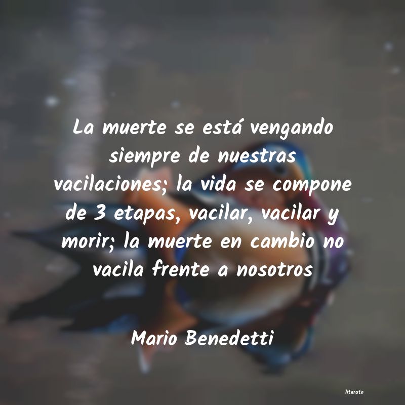 frases de Mario Benedetti