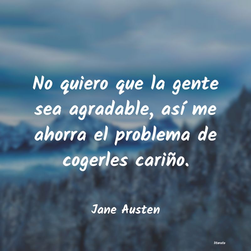 Frases de Jane Austen