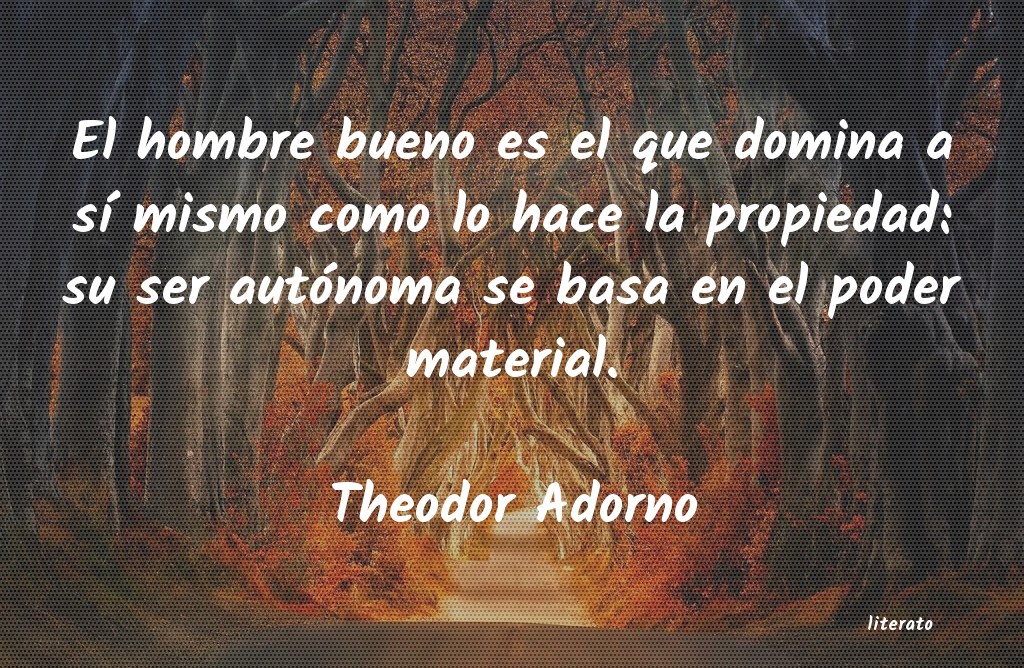 Frases de Theodor Adorno