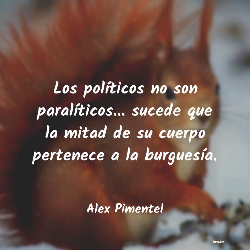 Frases de Alex Pimentel