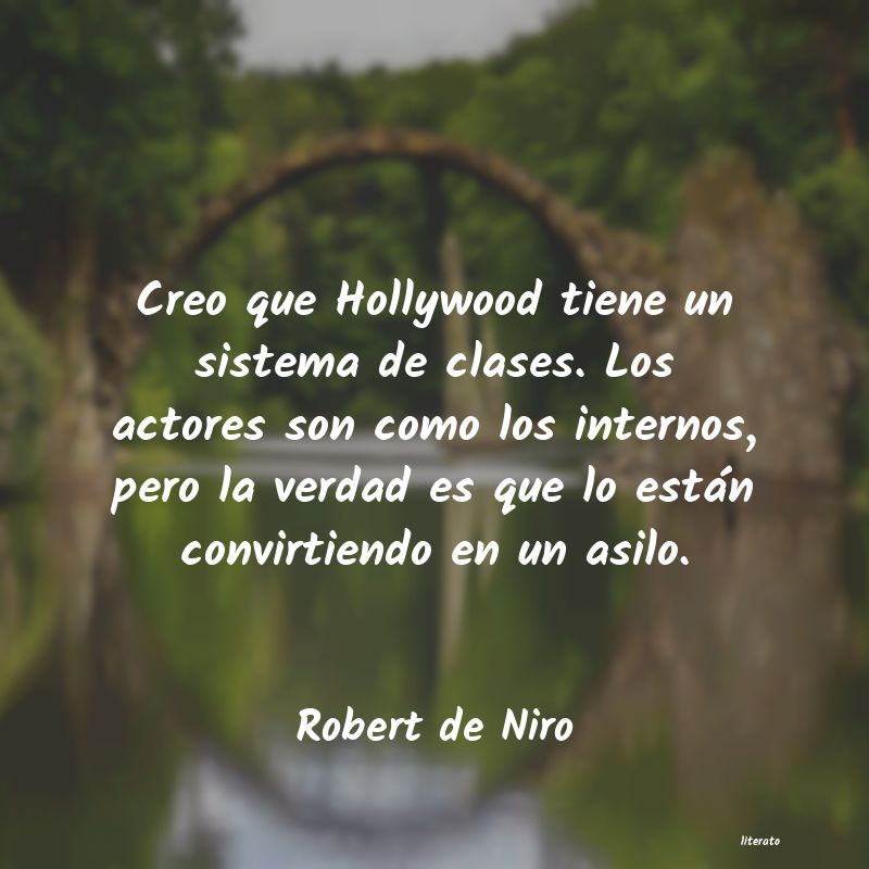 Frases de Robert de Niro