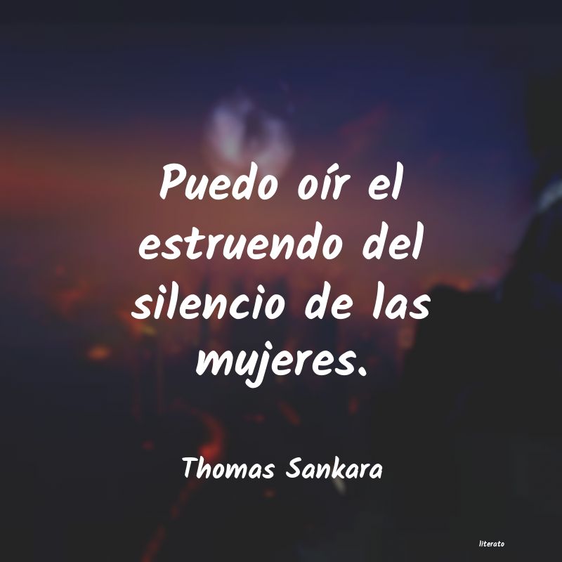 frases de Thomas Sankara