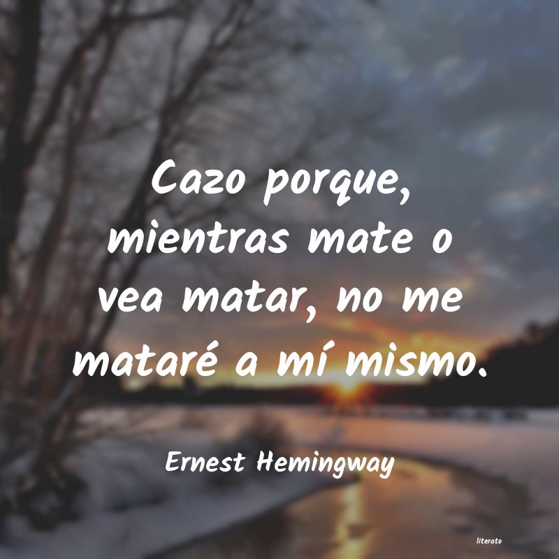 frases de Ernest Hemingway