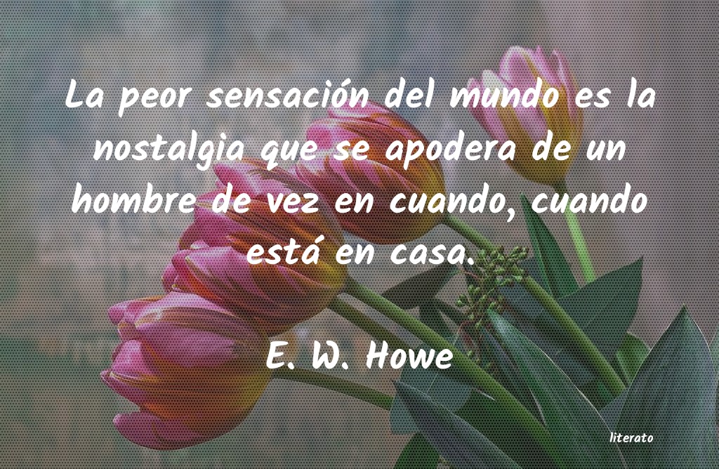 frases de E. W. Howe