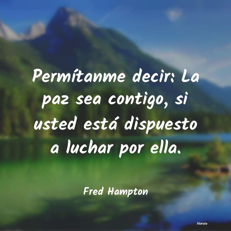 Frases de Fred Hampton