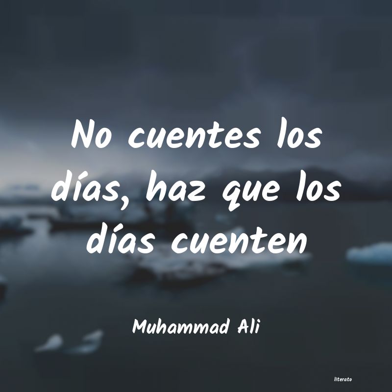 frases de Muhammad Ali