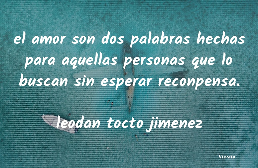 Frases de leodan tocto jimenez