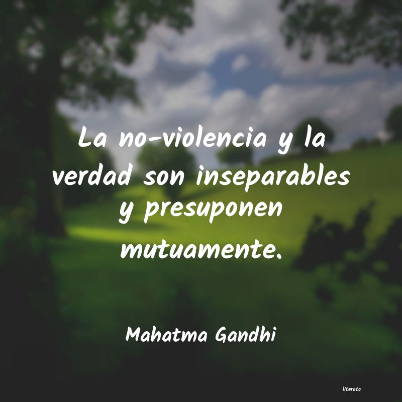 frases de Mahatma Gandhi