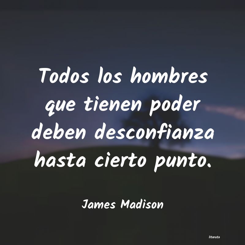 Frases de James Madison