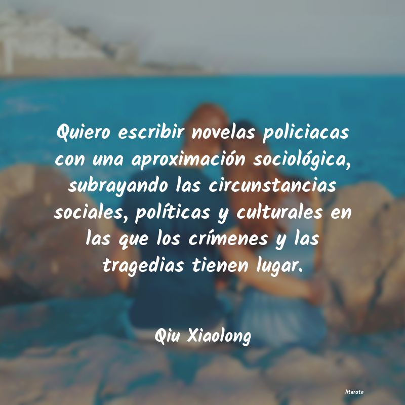 Frases de Qiu Xiaolong