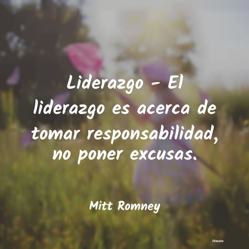 Frases de Mitt Romney