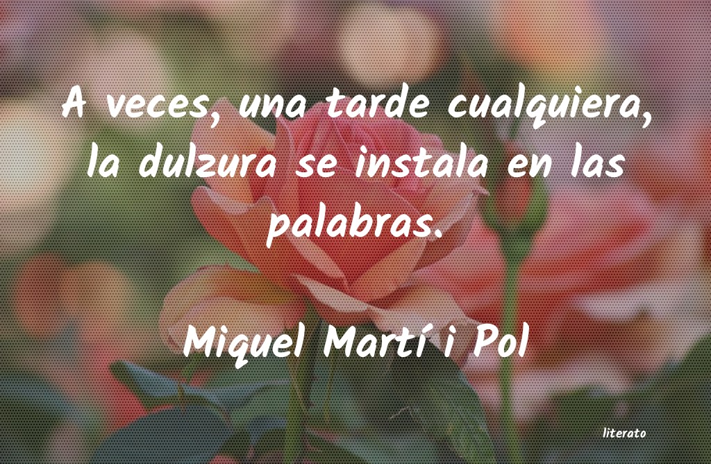 Frases de Miquel Martí i Pol