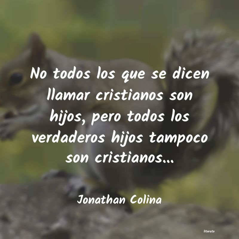 Frases de Jonathan Colina