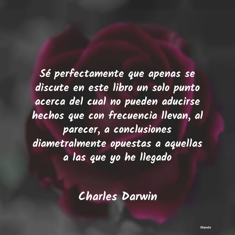 Frases de Charles Darwin